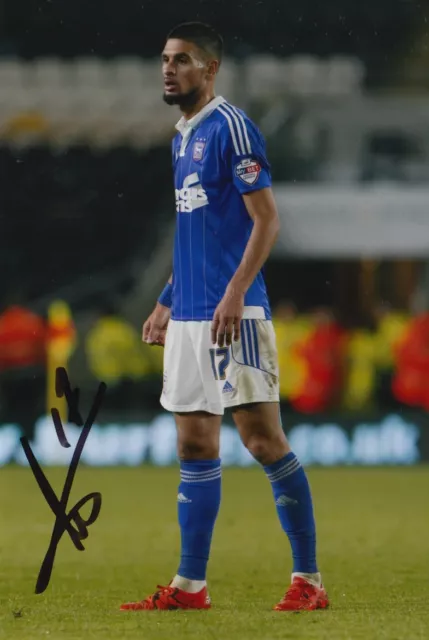 Ipswich Town Hand Signed Kevin Bru 6X4 Photo 2.