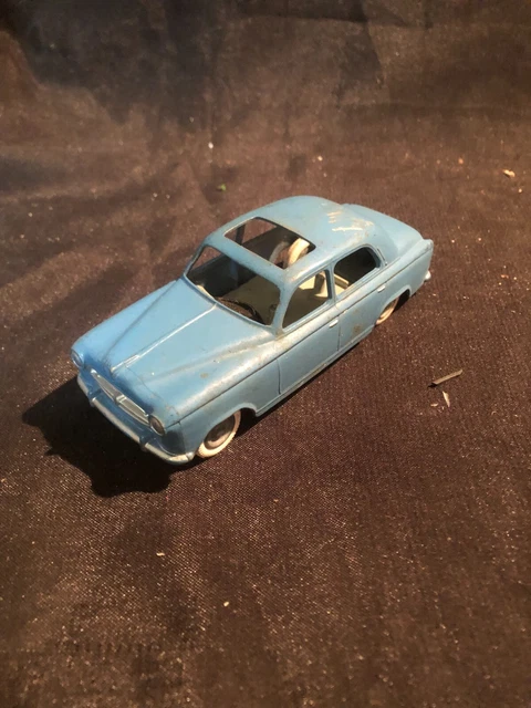 Modèle Réduit Solido Peugeot 403 Démontable - Junior Série 193, Bleu, Occasion Restauré