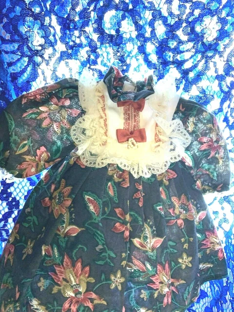 💗💗Ancienne Robe  Et Dentelle Pour Poupees Ancienne Jumeau, Bru, Steiner, Sfbj
