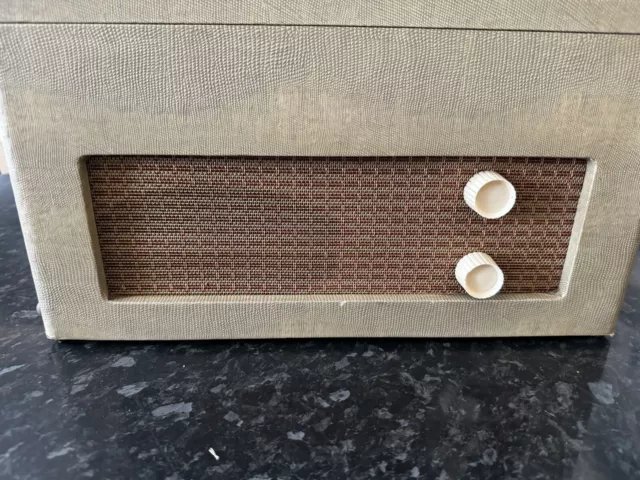 1950/60’s Vintage Fidelity HF2 Record Player. Fully Working. Excellent Condition 3