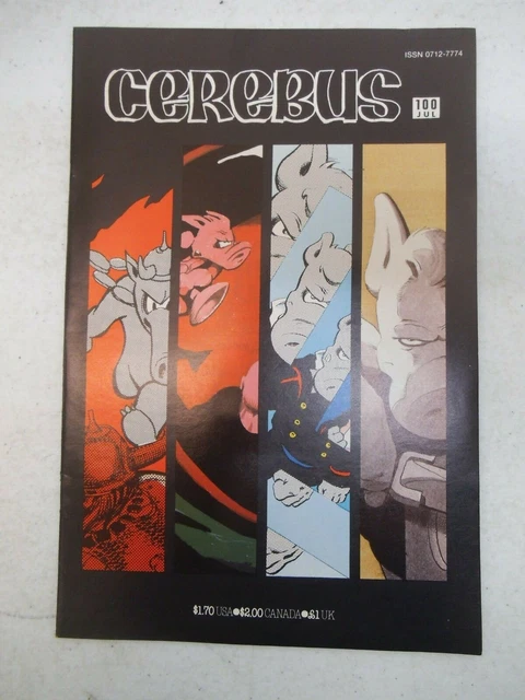 Cerebus #100 July 1987 Nm Near Mint 9.4 Aardvark Vanaheim