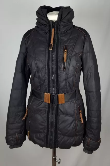 ORIGINAL NAKETANO Damen Jacke Übergangsjacke Freizeitjacke Schwarz M