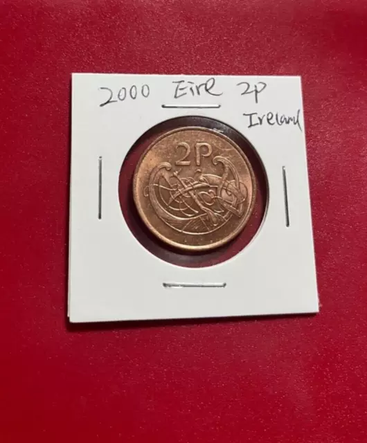 2000 Eire Münze Irland - Schöne Welt Münze