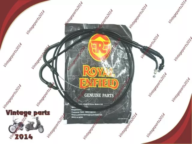 Throttle Cable for Royal Enfield GT Continental Part No. 585620