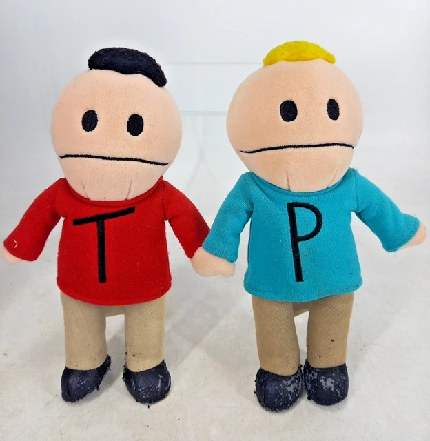 Humming Sth SOUTH PARK 1998 Terrance and Phillip Original Soft Toys 10.5
