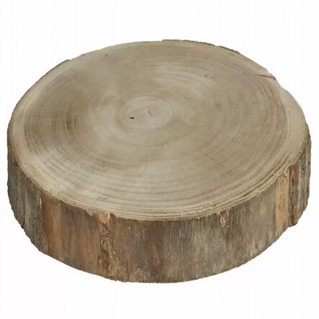 Peana Madera Árbol 25 X 25 X 2.5 Cm (28286)