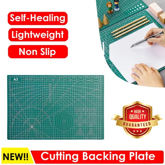 Self Healing Large Thick Cutting Craft Mat Double Sided Art Cut Pad Board Gift