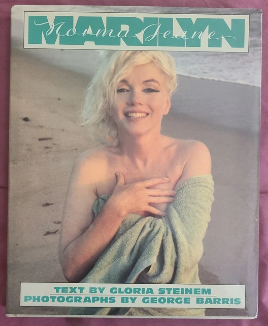 Marilyn : Norma Jeane by Gloria Steinem (1986, Hardcover) 1st Edition