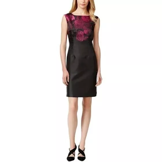 NWT Tahari ASL Sheath Cocktail Dress Size 8