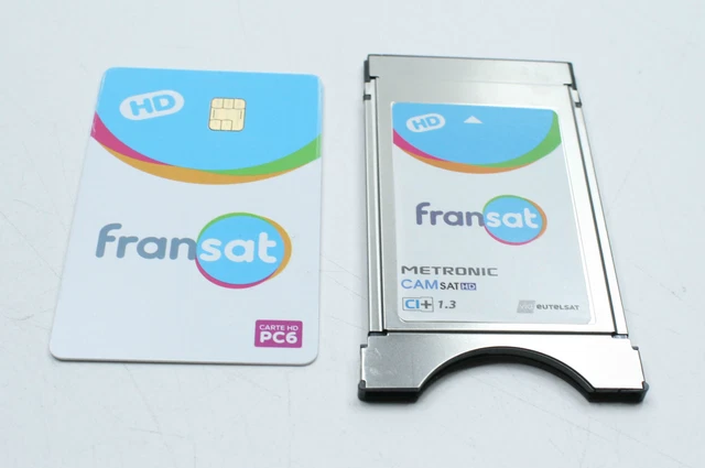 METRONIC CAMSAT FRANSAT 1.3 Ci + Pcmcia Modul-Satellitenempfänger 4K ...