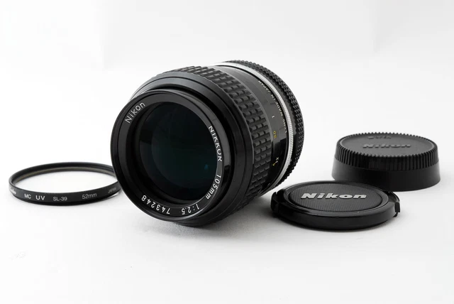 【Near MINT】 Nikon Ai Nikkor 105mm f2.5 Manual Focus Telephoto Lens From JAPAN#52