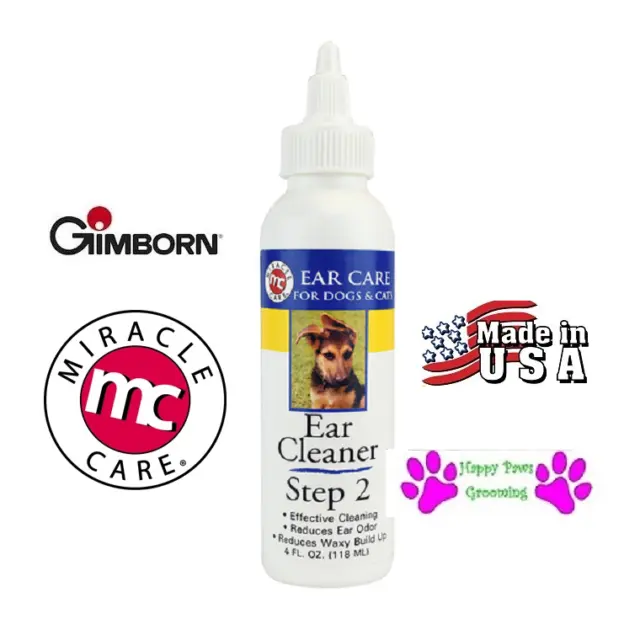 Gimborn Mc R-7 Paso 2 Pro Higiene Peluquería Oído Cuidado Limpiador Perro Gato