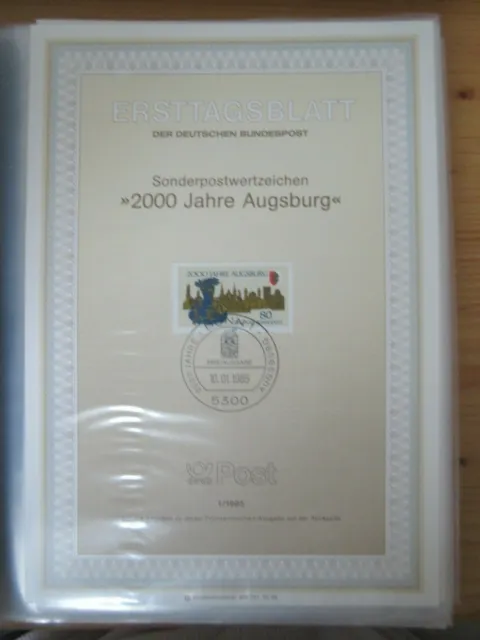 #999 ETB  1 1985  2000 Jahre Augsburg  DNK Nr. 1234