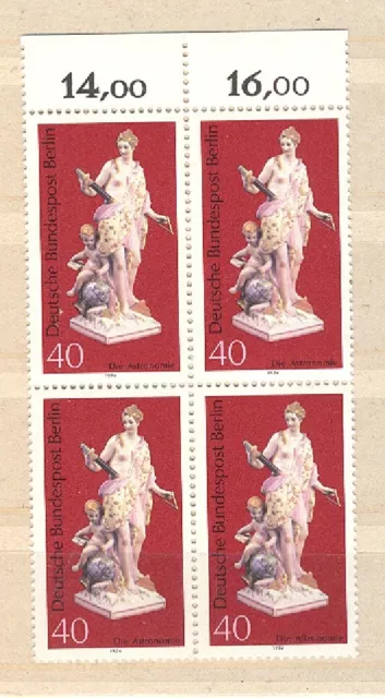 Briefmarken Berlin 1974 - Mi-Nr. 479 postfrisch (4er-Block)