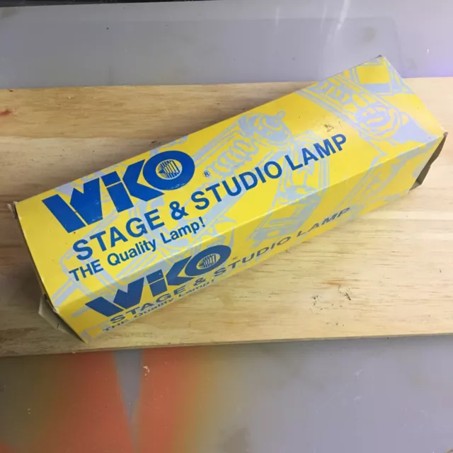 DTJ stage studio lamp projection light bulb 115-120v 1500w, NOS Wiko brand