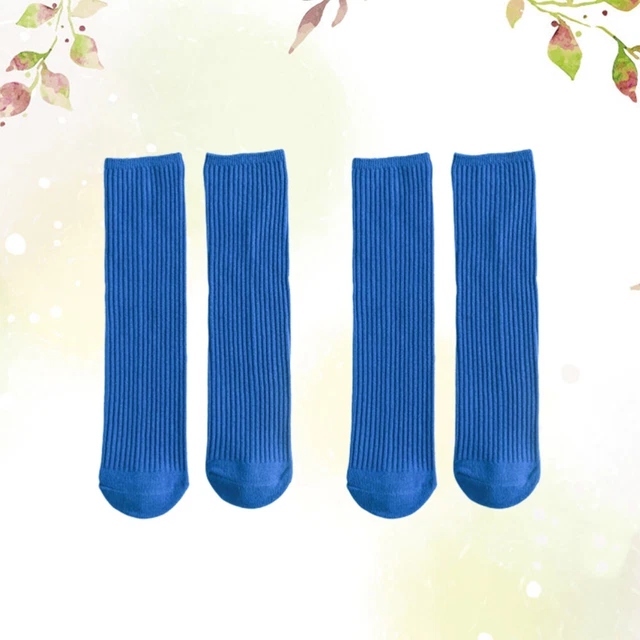 2 Pairs Knee High Socks Uniform Socks Girl Socks Kids Cotton Socks Spring Autumn