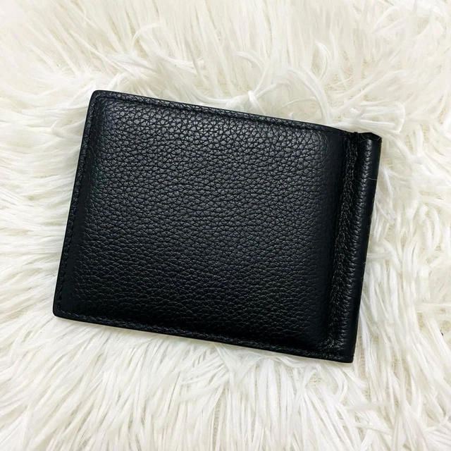 FERMASOLDI MAGNETICO IN PELLE NERO | Paul.hide