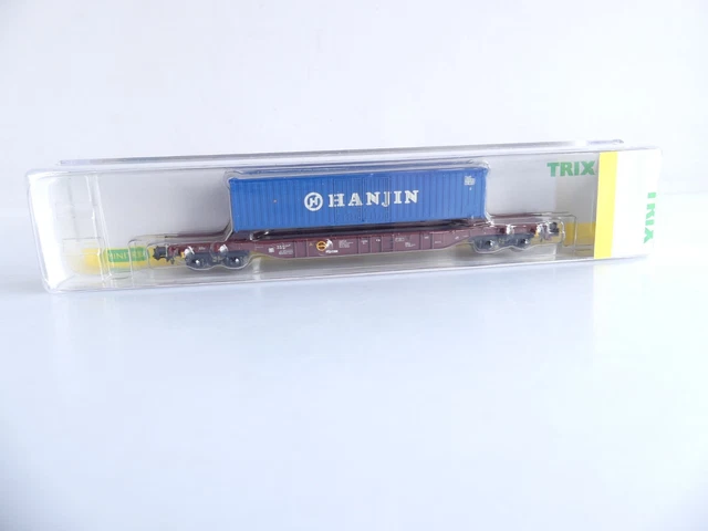 Trix / Minitrix 15277-04 SBB Flachwagen mit Rungen Rs (Neu und originalverpackt) in Eglisau für