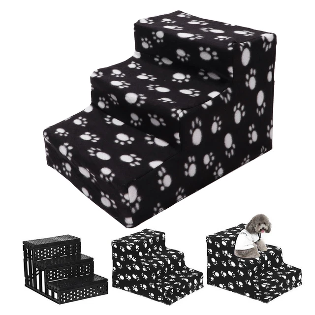 Rampa per cani Aeun scala per animali domestici flanella antiscivolo per cani di piccola taglia per cuccioli gatti per