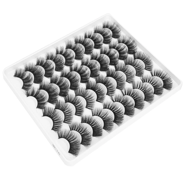 (MC-16)20 PairsFalse Eyelashes Thick False Lashes False Lashes Set For Women