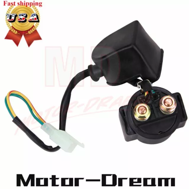 Chinese GY6 Scooter ATV Starter Relay Solenoid 50cc 125cc 150cc 250cc