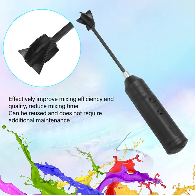 (4 Colors) Mixer Tools Set Rechargeable Powerful Slow Motor Handheld