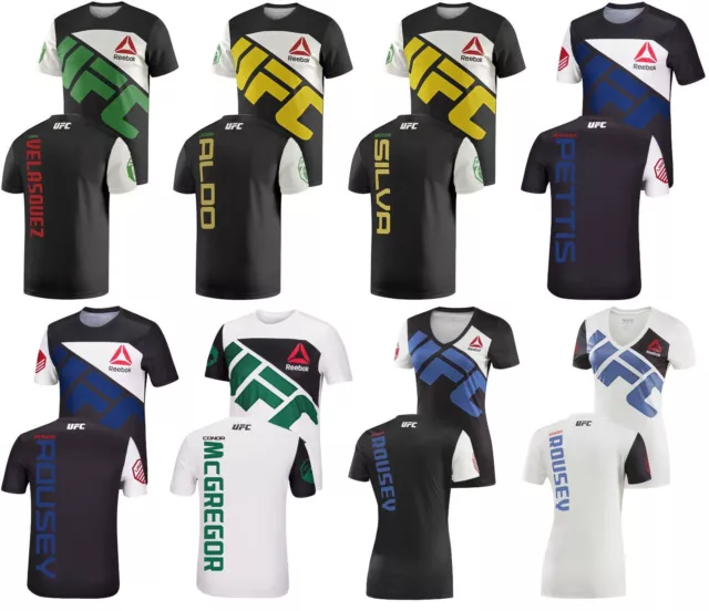 New Men's & Womens REEBOK UFC Official Fighter Kit Jersey Shirt - All Sizes