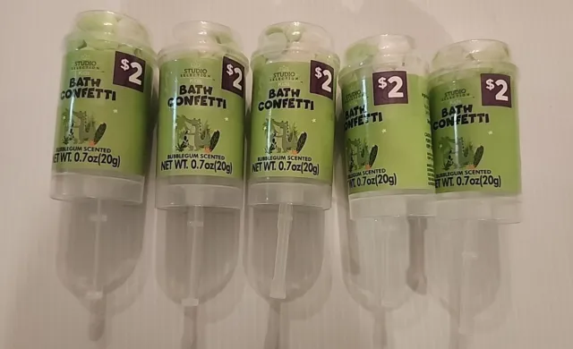 Lote de 5 confeti de baño para niños Studio Selection 0,7 oz - 5 unidades
