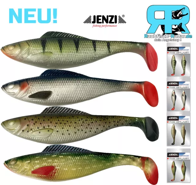 Live Shad Gummiköder Gummifische 10cm und 13cm für Barsch Hecht und Zander NEU!