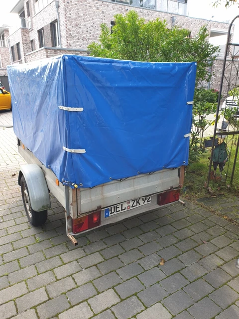 Pkw Anhänger 750 Kg Ungebremst Mit Plane STEMA PKW ANHÄNGER 750 kg ungebremst mit Plane EUR 510,00 - PicClick DE