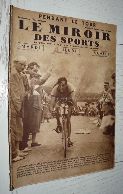 MATCH L'INTRAN N° 460 - 4 juin 1935 / René Le Grevès, vainqueur du