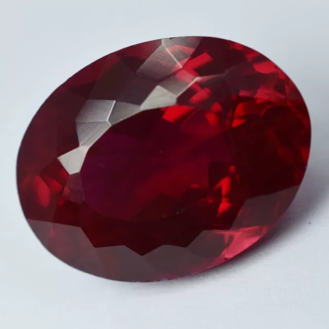 AAA 8.65 Ct+ Natural Flawless Myanmar Red Painite Oval Cut Loose Gemstone