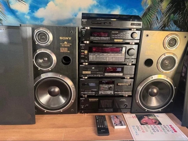 SONY LBT-V925 LIBERTY Hi-Fi Stereo System Record Player Cassette