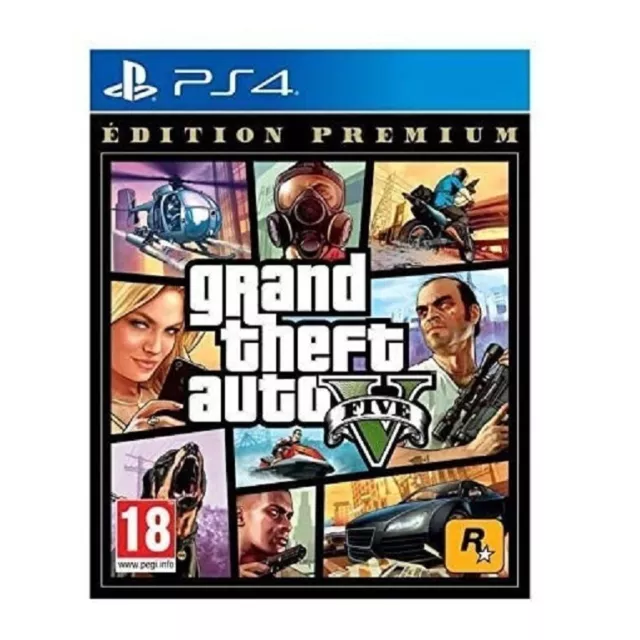 PS4 GTA V Premium Online Edition