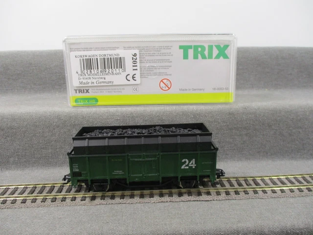 TRIX SPUR H0 AC 92011 Güterwagen Pendelwagen Kokswagen-Hochofen Epoche ...