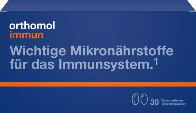 ORTHOMOL Immun, 2x 30 Tagesportionen Tabletten / Kapseln, ,PZN 1319933