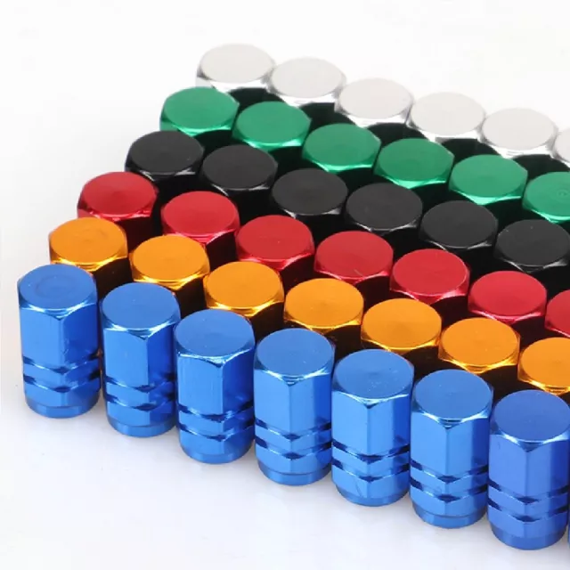 Sollbry 6 Pieces Bouchon Valve Pneu Voiture, Bouchon De Valve, Bouchon