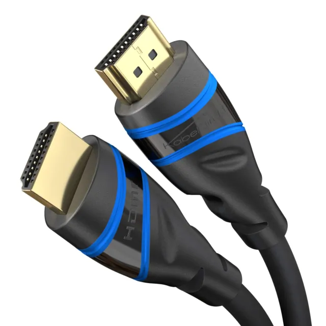 KabelDirekt – 3 m – Câble HDMI 2.1 8K Ultra High Speed certifié 48G 8K@60 Hz ...