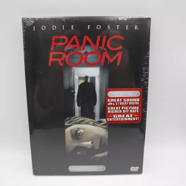 Panic Room DVD 2002 Superbit Collection Widescreen Jodie Foster Region 1