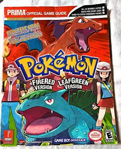Pokemon Leafgreen Version and Firered Version: Prima Official Game Guide Mylona
