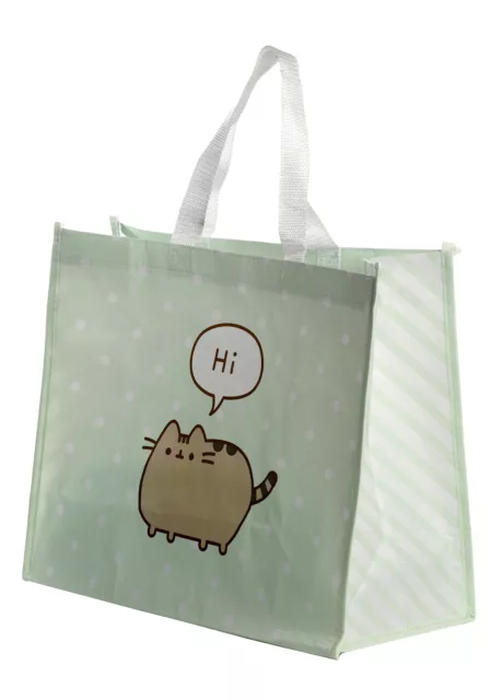 Puckator Pusheen Cat Reusable Shopping Bag Out Of Recycled Plastic Bottles - Sho