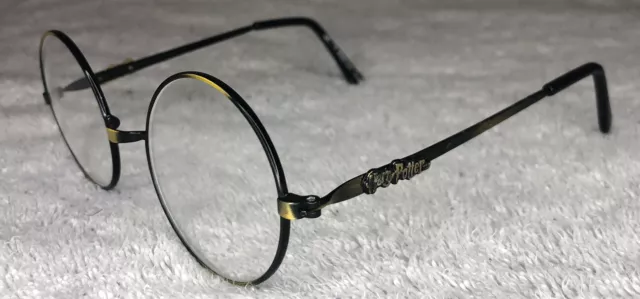 Vintage 2001 Harry Potter Metal Full-Rim Round Glasses Spectacles Warner Bros.