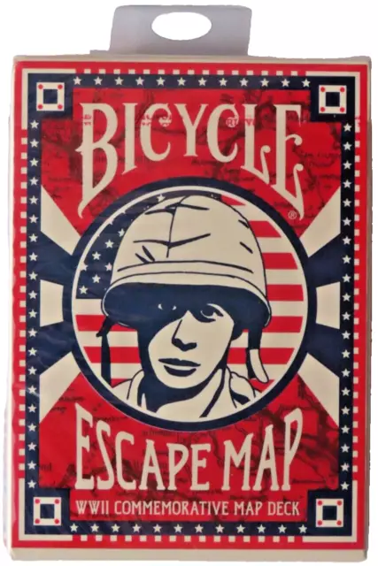 Bicycle Escape Map Limited Edition Playing Cards -Brand New Sealed Deck