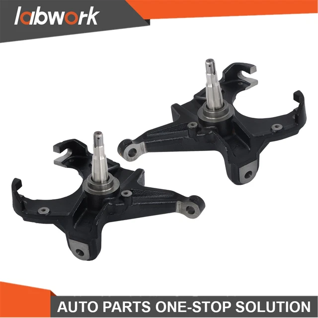 Mid Valley 3" Lowering Drop Spindles – Front – For 1973-1991 Chevy/GMC C10/R1500 – 1" Rotor