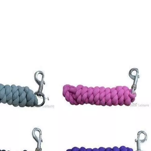 GS Equestrian Cotton Lead Rope (Colour: Pink)