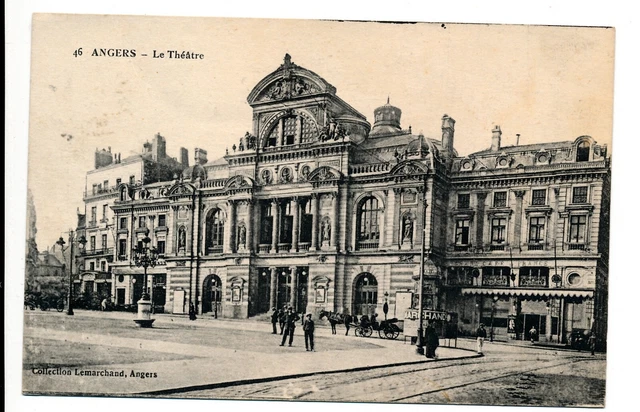 C13801 - Une Carte Postale Ancienne - ANGERS - Le Théâtre