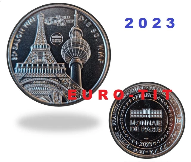 Medaille  Jeton  Touristique  Monnaie  De Paris  World Money Fair  Berlin   2023