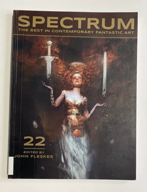 RARE Spectrum 22 Best Contemporary Fantastic Art John Fleskes [EX-LIBRARY BOOK]