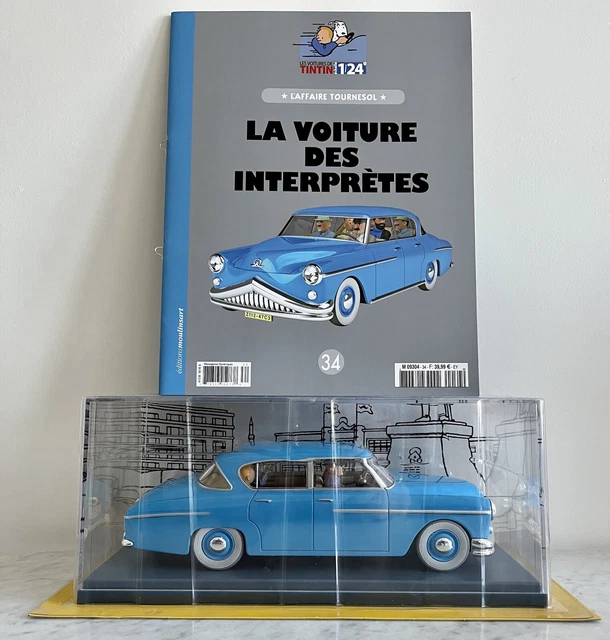 Voiture Tintin 1/24 N°17 - Pays Noir - Hachette - Neuf En Boîte Avec Fascicule