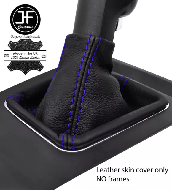 Purple Stitch Top Grain Leather Gear Gaiter For Vauxhall Opel Zafira B Mk2 05-12